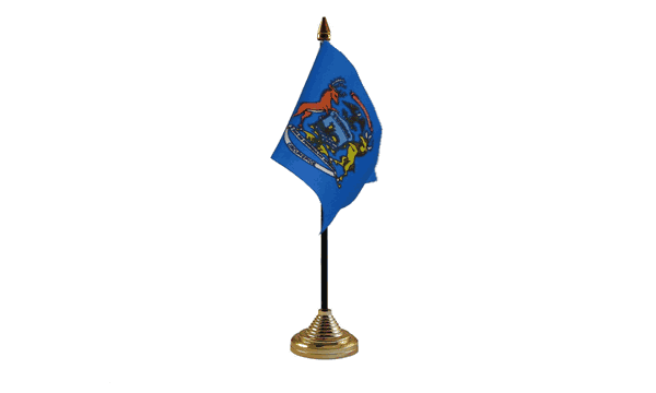 Michigan Table Flags